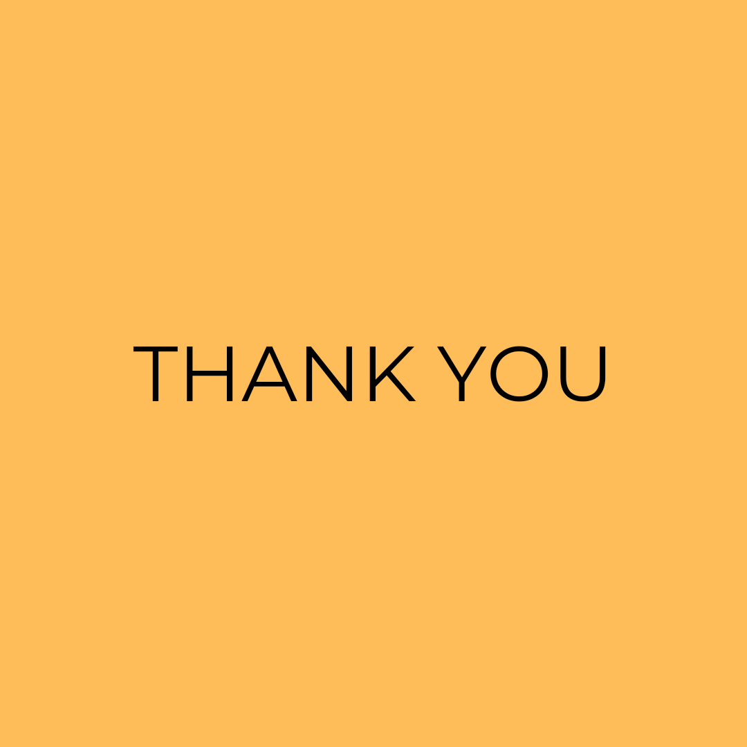 THANK YOU